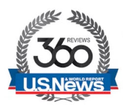 US News 360 award logo