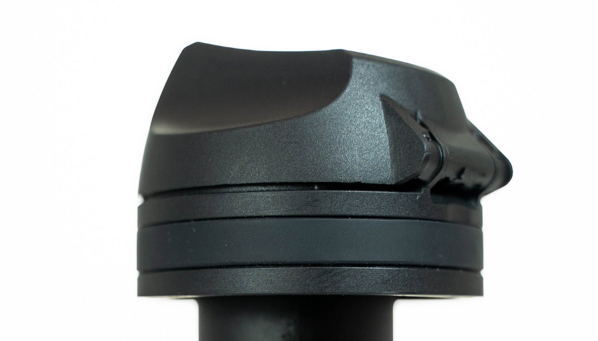 Black Click Lid. Fits all Water - to - Go bottles. filter water bottle - Water to Go
