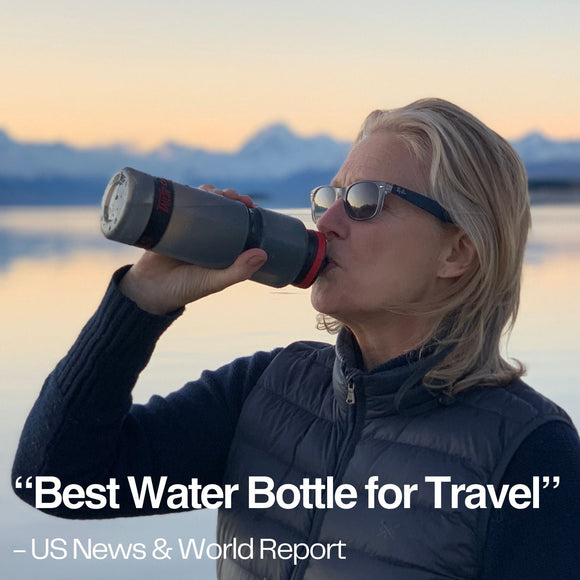 Large Water Purifier Bottle (25oz / 75cl) filter water bottle - Water to Go