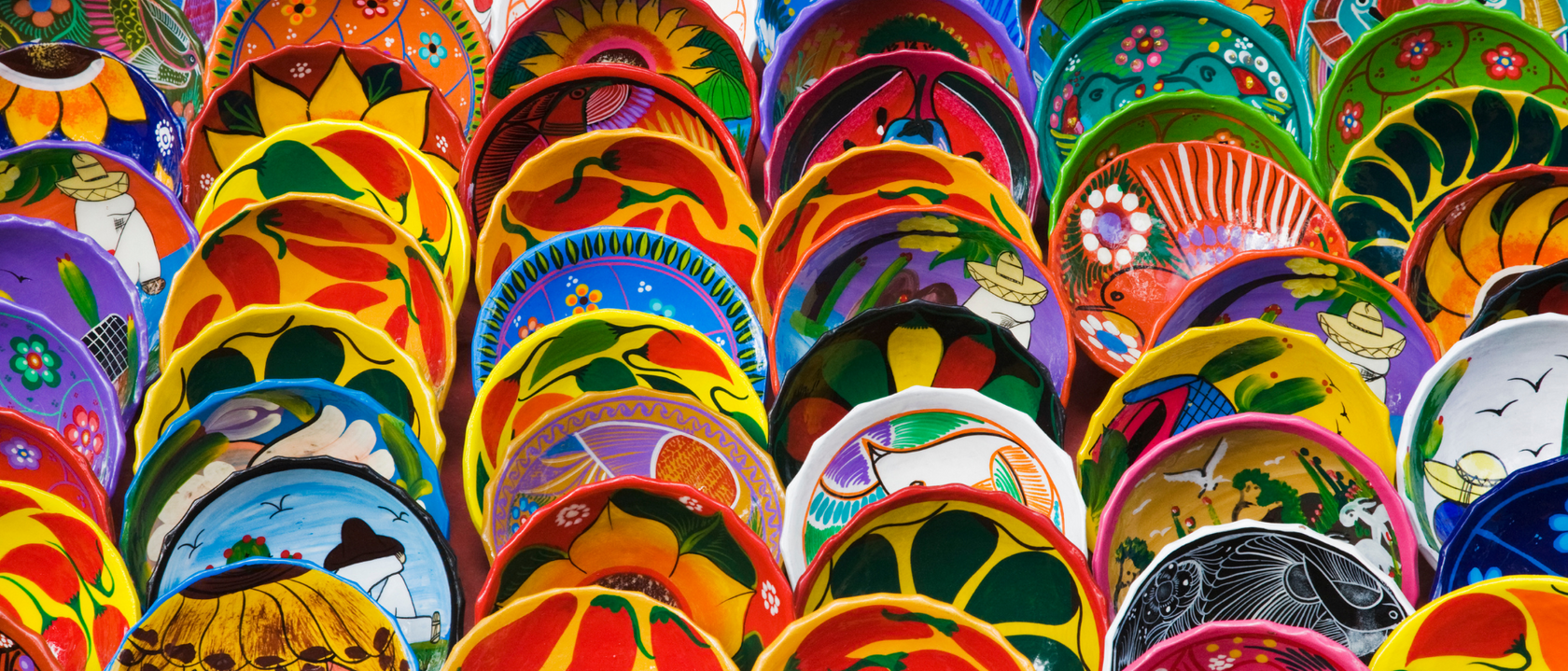 Decorative Mexico bowls