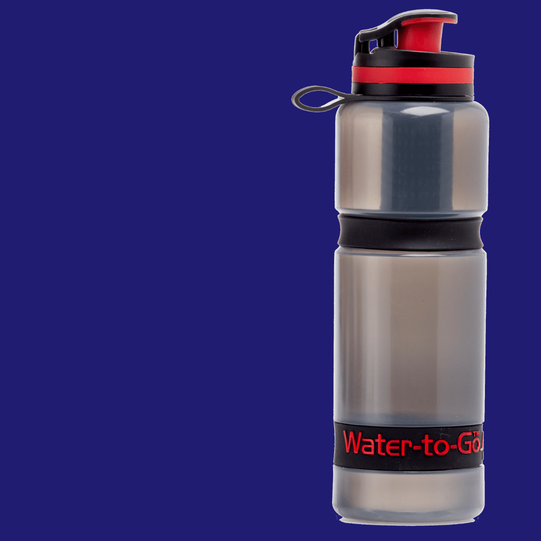 Water bottle with filter  75cl 25oz
