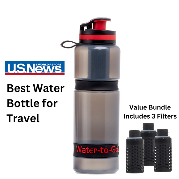 Large Water Purifier Bottle - Value Bundle - Water to Go 