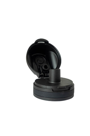 water to go black lid - open