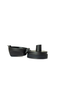 water to go black lid - open