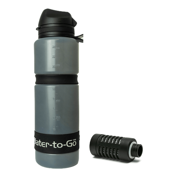 Large Water Purifier Bottle (25oz / 75cl) filter water bottle - Water to Go