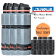 Large Water Purifier Bottle (26oz / 75cl) - Family Value Bundle filter water bottle - Water to Go
