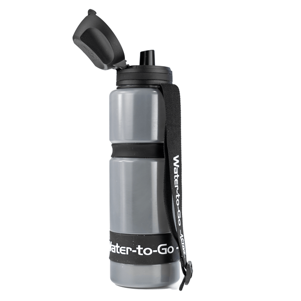 Large Water Purifier Bottle (26oz / 75cl) filter water bottle - Water to Go