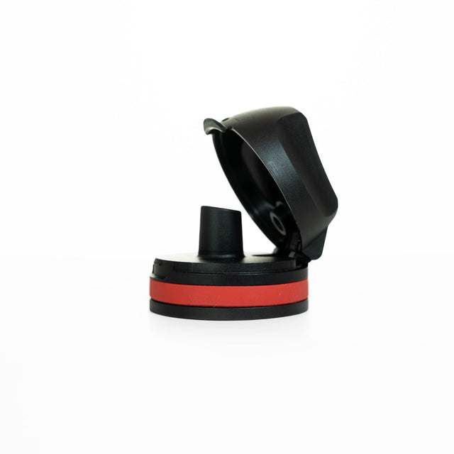 Red/Black Click Lid. Fits all Water - to - Go bottles filter water bottle - Water to Go