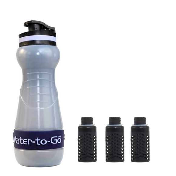 Water Purifier Bottle -  Value Bundle (Save $10) - Water to Go 