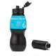 Blue water purifier bottle