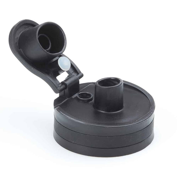 Black Click Lid. Fits all Water - to - Go bottles. - Water to Go